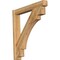 Ekena Millwork Merced Craftsman Rough Sawn Outlooker, Western Red Cedar, 6"W x 40"D x 40"H OUT06X40X40MRC04RWR - alternate 1